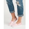 Pohodlné ružové tenisky slip on Comer