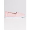 Pohodlné ružové tenisky slip on Comer