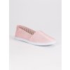 Pohodlné ružové tenisky slip on Comer