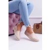 Dámske béžové espadrilky Big Star DD274769 - Hnedá