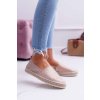 Dámske béžové espadrilky Big Star DD274769 - Hnedá