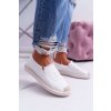 Biele dámske espadrilky Flaure NB273-2 White