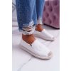 Biele dámske espadrilky Flaure NB273-2 White