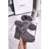 Detské sivé snehule, kód produktu NJSK 604-B GREY