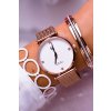 Hodinky farba NJSK 2559 PINK GOLD
