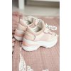 Ružové dievčenské tenisky, kód produktu NJSK 892-B PINK