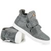 Trblietavé sivé tenisky AN-50G