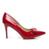Červené lakované lodičky 3624R