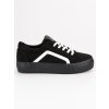 Čierne semišové tenisky creepers Sport B318-16B