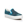 Modré tenisky Slip on na platforme JX-29BL veľ.č. 38, 39, 40 (Veľkosť UK7 / EUR 40)