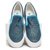 Modré tenisky Slip on na platforme JX-29BL veľ.č. 38, 39, 40 (Veľkosť UK7 / EUR 40)