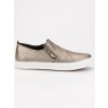 Zlaté tenisky slip on CnB