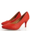 Červené lodičky Y414-19 (Veľkosť UK9 / EUR 42)