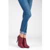 Červené topánky na vysokom opätku AL3-K30R / S1-30P
