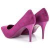 Fialové lodičky Suede Comer EL1619PU