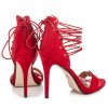 Červené sandále ZJ-6325R
