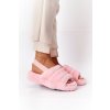 Ružové dámske šľapky, kód produktu BG69 L-PINK