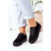 Čierne dámske tenisky NJSK AK81 BLACK