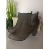Hnedé dámske členkové topánky na jeseň a zimu, kód produktu A817-5G/S2-121P