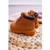 Dětské boty traperky zateplené camel Dexter (Veľkosť 30)
