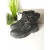 Čierne topánky NJSK S312-15B