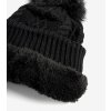 pol pl Czarna czapka damska z pomponem Naifeh 13635 2