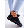 Prolamované tenisky big star jj274064 čierne / JJ274064 BLACK (Veľkosť 41)