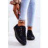 Dámske čierne tenisky na nízkom podpätku z textilu kód obuvi TE- CCC -01-JJ274064 BLACK : Naše topky dnes