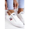 Dámske biele tenisky na platforme Lee Cooper LCW-22-31-0830L WHITE