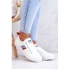 Dámske biele tenisky na platforme Lee Cooper LCW-22-31-0830L WHITE