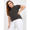 Dámske plus size farba biela kód RV-TS-7774.16P