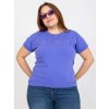 Dámske plus size farba biela kód RV-TS-7774.16P