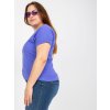 Dámske plus size farba biela kód RV-TS-7774.16P