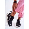 Dámske módní tenisky čierne allie / 8396-SP BLACK (Veľkosť 39)
