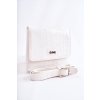 Kožená taška small messenger bag goe znj035 bílá / ZNJJ035 WHITE (Veľkosť Uni)