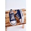 Dětské látkové tenisky BIG STAR KK374070 námořnická modré (Veľkosť 22)