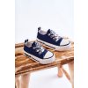 Dětské látkové tenisky BIG STAR KK374070 námořnická modré (Veľkosť 22)