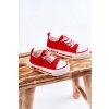 Detské látkové tenisky big star kk374071 červené / KK374071 CZERWONE (Veľkosť 22)