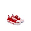 Detské látkové tenisky big star kk374071 červené / KK374071 CZERWONE (Veľkosť 22)