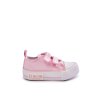 Detské látkové tenisky se suchým zipsom big star kk374077 růžová / KK374077 RÓŻOWE (Veľkosť 17)