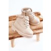 Dětské zateplené boty Trappers Světle béžové Dexter (Veľkosť 30)