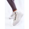 Dámske biele tenisky z eko kože kód obuvi TE- CCC -01-KK2R4028C BIAŁY : Naše topky dnes na temu tenisky (Veľkosť 38)