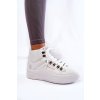 Dámske biele tenisky z eko kože kód obuvi TE- CCC -01-KK2R4028C BIAŁY : Naše topky dnes na temu tenisky (Veľkosť 38)