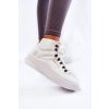 Dámske biele tenisky z eko kože kód obuvi TE- CCC -01-KK2R4028C BIAŁY : Naše topky dnes na temu tenisky (Veľkosť 38)