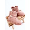 Detské snehule růžove may / 23-19453 PINK (Veľkosť 32)