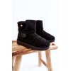 Detské členkové topánky  čierne kód obuvi 23-19453 BLK (Veľkosť 33)