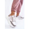 Dámské Tenisky na platformě Cross Jeans KK2R4071C Bíle (Veľkosť 36)