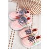 Ružové detské tenisky s leopardím vzorom, ekologická koža, kód produktu 800 PINK