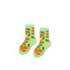 Detské ponožky  zelené kód SK.23518/MIXPOMARAŃCZA