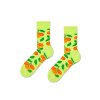 Dámske ponožky  zelené kód PO- CCC -02-SK.23519/MIXPOMARAŃCZA (Veľkosť 41-46)